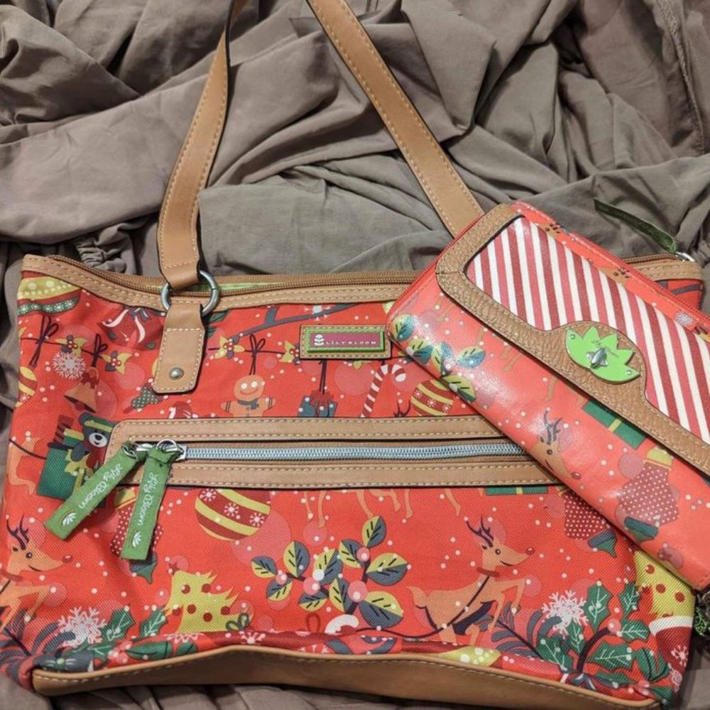 Lily Bloom Christmas Purse